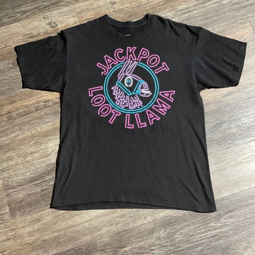 Men’s Fortnite Loot Llama T Shirt Sz L